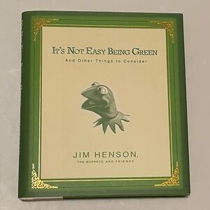 Disney Muppets Jim Henson It's Not Easy Being Green Book